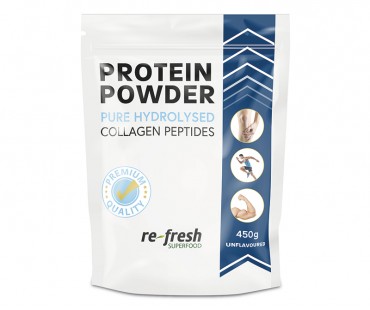 Collagen pure Premium powder, Re-fresh Superfood. Storpack 450 g