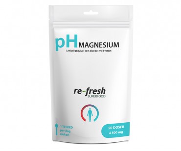 pH magnesium, Re-fresh Superfood. 100g